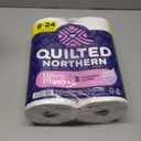 Quilted Northern Ultra Plush Toilet Paper, 6 Mega Rolls = 24 Regular Rolls, 3X Thicker*, 3 Ply Soft Toilet Tissue