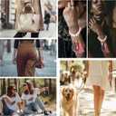 2 x QfungYe For Chevy Key Fob Cover with Keychain (5 Button, Pink)