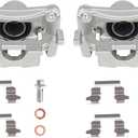 PAROD 19B6036 19B6037 Rear Disc Brake Caliper Fit for 2011-2012 INFINITI G25, 2011-2013 G37, 2013 JX35, 2010 M35, 2012-2013 M35h, 2011-2013 M37, 2010 M45 Left&Right