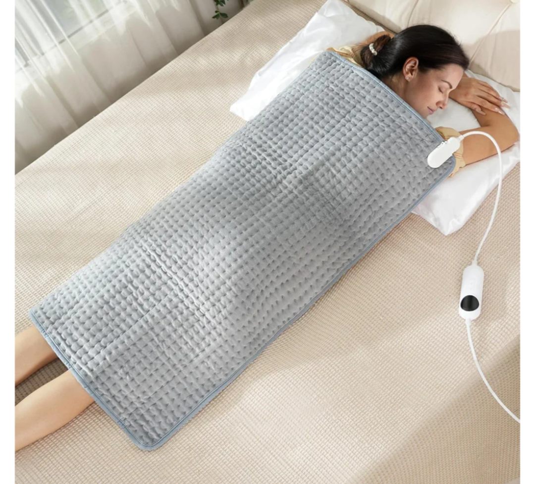 Heating Pad for Back Pain Relief, CooCoCo Extra Large Heat Pad for Period Cramps, 6 Heat Settings, Auto Off, Moist Heat, Machine Washable, 20.5x40.1 XL