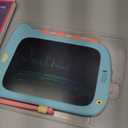 ORSEN 8.5 Inch Doodle Board Drawing Tablet - Dinosaur Toy Gift for Kids 3-7 Years Old (Blue)