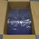 bUCLA 100Pieces Clear Plastic Plates -10.25inch Disposable Dinner Plates- Premium Weddings& Party Plates
