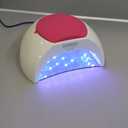 SUNUV SUN2C 48W UV Light for Nails, UV LED Nail Lamp with 4 Timer Settings, Curing Lights Compatible with All Gel Polish Rose