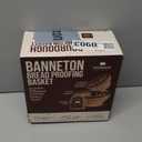 Superbaking 2 pcs Banneton Bread Proofing Basket, 9" Splinter-Free Round Rattan Bread Basket with Liners, Sourdough Starter Kit, Sourdough Bread Baking Supplies & Sourdough Kit, Bread Making Tools