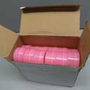 Wesiti 12 Pcs Small Heart Shaped Boxes with Window Valentine's Day Gift Boxes Plastic Storage Container for DIY Projects Presents Candy Jewelry Mother's Day Gifts (3.5 x 3 x 1.2 Inch,Pink)