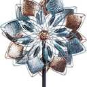 Wind Spinners Outdoor Metal 14.3 Wind Spinners for Yard and Garden Vintage Wind Spinner Garden Decor Wind Sculptures & Spinners for Patio Lawn Decoration