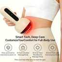 4-in-1 Body Sculpting Machine - Lymphatic Drainage Massager & Anit Cellulite Tool Help Skin Tightening & Reduce Stretch Marks, Firming Tool for Belly, Legs, Arms & Glutes - Improves Circulation