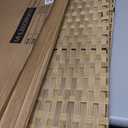 Large Wicker Storage Basket with Lid, 52.8 Gallon (200L), Natural