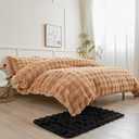 Black Rabbit Plush Area Rug for Bedroom Living Room Sofa,2'X3' Faux Fur Fluffy Shaggy Rectangular Square Rug for Kids Teen Girls Room,Furry Carpet Rug for Nursery Baby Room Decor for Teenage