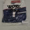 WORK IDEA Men's Polo Shirt Short Sleeve Breathable Work Shirts Golf Polo Tennis T-Shirt Tops S