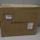 Andency Oversized Queen Size Comforter Set with Sheets Beige - 7 Pieces Bed in a Bag Oversized Queen Boho Tufted Lightweight Bedding Sets with Comforter, Sheets, Pillowcases & Shams