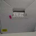 ALPHA BIDET UX Pearl Bidet Toilet Seat in Elongated White | Ultra Low Profile | Endless Warm Water | Arced Stainless Steel Nozzle | LED Nightlight | Dryer | Deodorizer