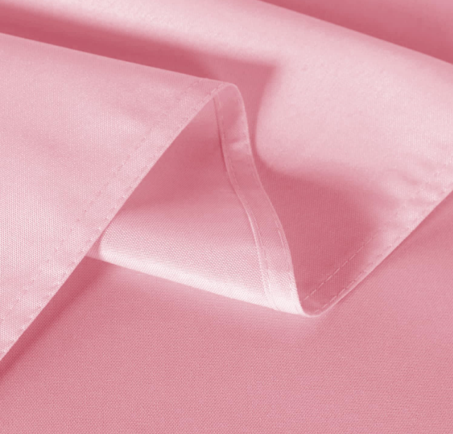 sancua 3 Pack Pink Tablecloth 60 x 102 Inch, Rectangle Table Cloth for 6 Feet Table - Stain and Wrinkle Resistant Washable Polyester Table Cover for Dining Tables, Buffet Parties and Camping