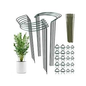 TCBWFY 10 Pack Plant Support Stakes for Peony,10" Widex16 High Heavy Duty Peony Cages and Support,Metal Peony Supports for Outdoor Indoor Plants,Plant Supports for Peony,Tomatoes,Hydrangea,Rose
Visit the TCBWFY Store