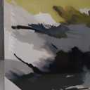 Motivilla 24x16 In Canvas Wall Art Set of 3, Blue Abstract Watercolor