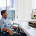 Zimilar Monitor Stand Riser, 2 Tiers Laptop Computer Monitor Riser for PC Screen, iMac, Desktop Wooden Screen Monitor Stand Riser with Storage for Home Office