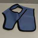 BRKURLEG Dog Anxiety Shirt, Adjustable Anxiety Vest Jacket for Small Medium Large Dogs,Dog Calming Shirt for Thunderstorms, Fireworks, Training & Separation Relief, Lakeblue, M