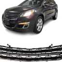Front Bumper Lower Grille Grill Black Chrome Fit For 2013-2017 Chevrolet Traverse Replaces# 20983791