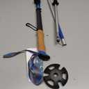 Trekology TREK-Z Collapsible Hiking & Trekking Poles - Choose the Perfect Size - 100120cm (for Height 411 to 510) - 115135cm (for Height: 55 to 65) (Volcanic Obsidian Black)