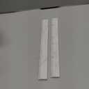 Carrara White Marble Pencil Liner, Marble Pencil Trim Molding 3/8x12 Inch Polished for Bathroom Shower Kitchen Backsplash Wall  Pcs/Box