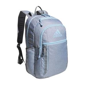 adidas Excel Backpack for Men & Women – Durable Large Athletic Laptop Bag, 7.0/Twill Grey/Clear Sky Blue/Grey, One Size