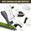 Soccer Shin Guards for Youth Kids Toddler, Protective Soccer Shin Pads & Sleeves Equipment - Football Gear for 3 5 4-6 7-9 10-12 Years Old Children Teens Boys Girls