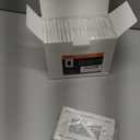 BESTTEN [20 Pack] 1 Gang Screwless Decorator Wall Plate, Midsize Switch Plate, Midway Receptacle Outlet Cover, USWP4 Glossy Off White, H4.88" x W3.11"