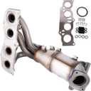 Catalytic Converter Compatible with 2007-2009 Toyota Camry, 2006 2007 2008 Toyota Solara 2.4L Catalytic Converter High Performance (EPA Compliant)
