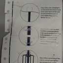 6 Pack 10 ft Heavy Duty Metal String Light Poles Adjustable Outdoor Lighting Stand for Patio,Backyard,Garden,Party & Wedding Rustproof & Sturdy with Hooks