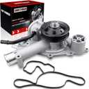 Engine Water Pump Automotive w/Gasket 120-4430 43559 Compatible for Chrysler Aspen Dodge Durango Ram 1500 2500 3500 5.7L 2009-2018