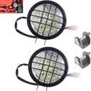 PRO BAT 12V LED Front Head Light Lamp for 110cc 125cc 150cc 200cc 250cc ATV Quad 4 Wheeler Go Kart TaoTao Coolster Roketa Yamoto Vitacci JCL Peace Apollo Sej BULL KXD Sunl Kandi