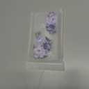 Compatible with iPhone 15 Plus Case Clear Cute for Women - Rugged Phone Cases Funda Protector Cover Skin (Blue Peony Roses Floral)