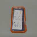 CENHUFO Magnetic Privacy for iPhone 17 Pro Max Case [Compatible with Magsafe] Full Body Phone Case Built-in 9H Tempered Glass Privacy Screen Protector, Camera Protection Shockproof Cover - Orange