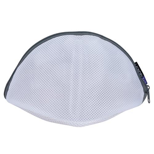 Laundry 360 X-Large Bra Wash Bag | Dimensions : 10 x 7.8 x 7 inches | Durable Zip Closure | Protects Garments | Breathable | Laundry Accessories | White, 2Pack