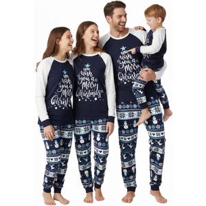 VS&LLWQ Christmas Family Matching Pajamas Set, Bestselling Christmas Pajamas, Matching Family Pjs Xmas Jammies Sleepwear (Small)