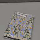 Embroidered Blue Daisy Flower Magnetic Case for 7" Kindle Paperwhite (12th Generation-2024) and Kindle Colorsoft Signature Edition 2024 KPW6