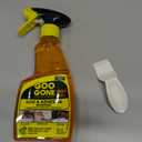 Goo Gone Spray Adhesive Remover Gel, 12 oz, Removes Glue, Stickers, Tape Residue, Grease, Gum & Wax, Adhesive Spray with Citrus Cleaning Power for Hard Surfaces, Carpets & Fabrics