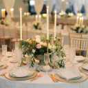 50 Pack Flameless Taper Candles, 11 Inch Battery Operated LED Taper Candles Flickering Electric Led Candlesticks for Wedding Party Church Christmas Centerpiece, No Batteries, Ivory (50)