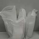 50sets Dessert Salad Yogurt Cups Plastic Lids Covers for Wedding Banquet Birthday Party Snack