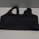 RUNNING GIRL Sports Bras for Women High Support,Adjustable Racerback Molded Cup Sports Bra Yoga Athletic Workout Bra (Medium, Black)