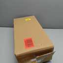 QEEIG Floating Shelves for Wall Bathroom Shelf Bedroom Kitchen Living Room Hanging Book Shelves Small Farmhouse Decor 16 inch Set of 3, Rustic Brown (015-BN3)