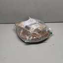 Small Round End Table - 3 Tier Design Accent Table, Narrow Side or Bedside Stand, Industrial Vintage Table for Small Spaces, Built-in USB Ports and Power Outlet, Rustic Walnut (1 Pack)