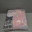 A Nice Night Colorful Butterfy Plush Zippered Comforter Set, Zipper Bedding Glow in The Dark for Child, Twin