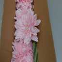 5''Silk Light Pink Dahlia Artificial Flowers Bulk, 30 Pcs Fake Dahlias Flowers Heads for Craft, Large Flower Heads Faux Flowers for Wedding Party, Home Office, Hat, Wall Decoration (30, light pink)