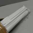 LazBlinds No Drill Blinds for Indoor Windows, Blackout Roller Shades, Cordless Window Blackout Blinds, Thermal Insulated Fabric UV Protection for Home and Office, 30.5" W x 72" H, White