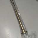 Ivilon Tension Curtain Rod - Spring Tension Rod for Windows or Shower, 36 to 54 Inch. Satin Nickel