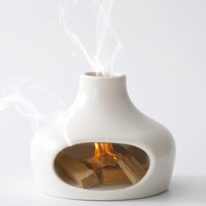 Palo Santo Holder, Handmade Ceramics Palo Santo Burner, Smudge Bowl for Meditation Yoga, Chimeneas Incense Holder, Incense Burner Zen Decor