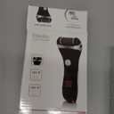 Electric Foot Callus Remover Kit, Elmchee Rechargeable Pedicure Tools Foot Care Feet File with 3 Roller Heads,2 Speed,Battery Display for Remove Cracked Heels Calluses and Dead Skin(Black) (1 Count (Pack of 1))