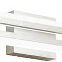 SOLFART 24 Inch LED Bathroom Light Fixtures Brushed Nickel Vanity Lights Bathroom Lighting Fixtures Over Mirror 6000K