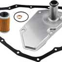 RE0F11B CVT Transmission Filter Kit 31728-50X0A Compatible with Nissan 2020-2025 Versa 16.L,2018-2024 Kicks 1.6L,High-Flow Filter & Pan Gasket Included
